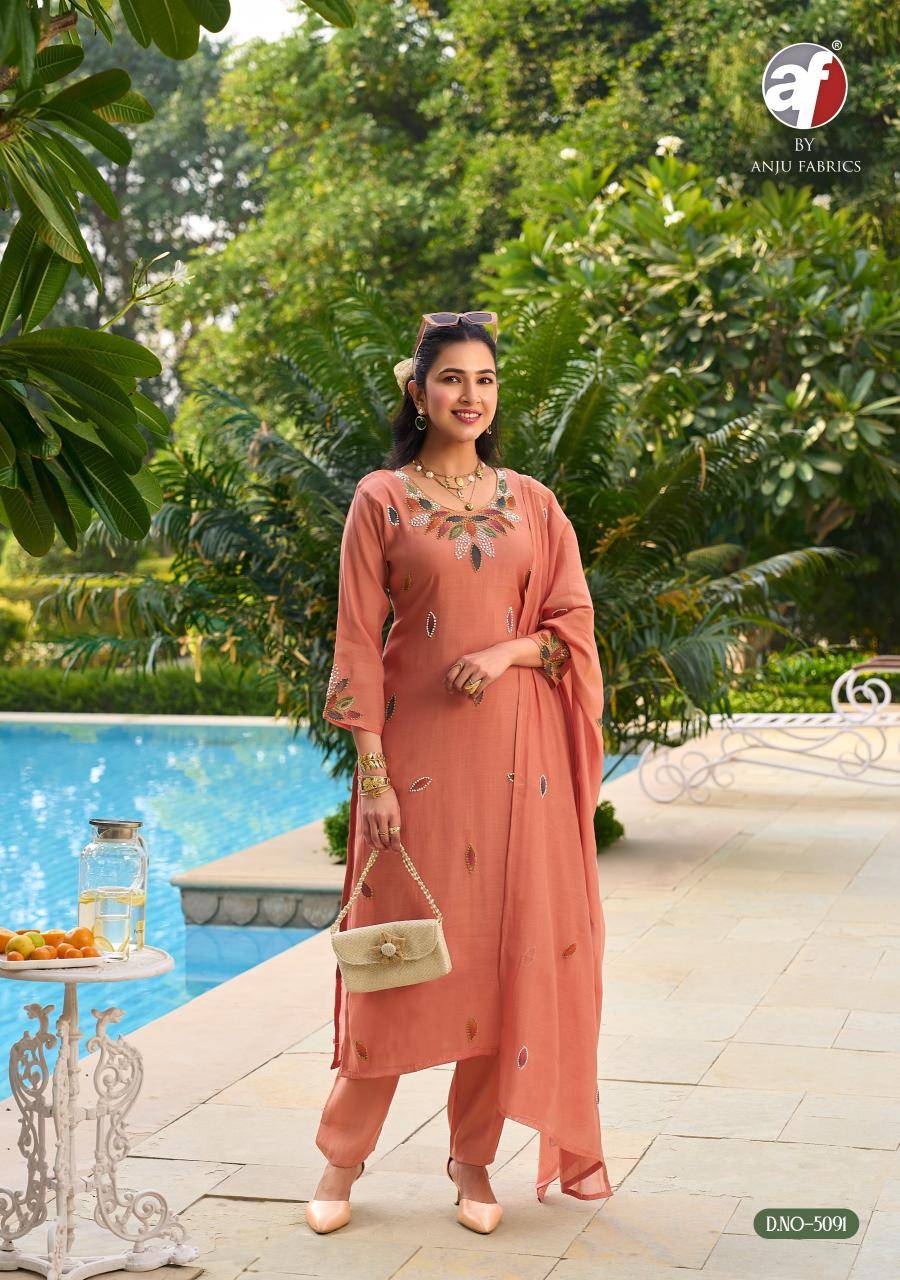 Anju fabrics patterns vol 4 Wholesale kurti market in Delhi